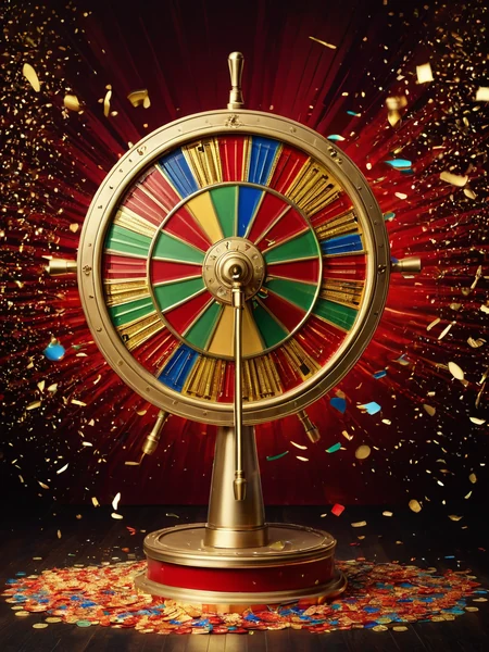 Crazy Time wheel on the PlayinMatch game floor